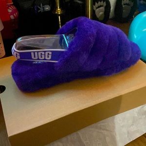 Purple UGGs Slides!